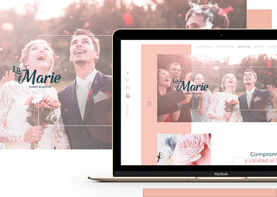 Web Design Wedding planner design web