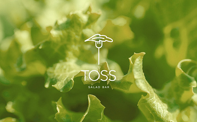 Toss Salad Bar Logo Design brand design brand identity branding food green healthy icon lettuce logo logo design organic restaurant salad vegetables