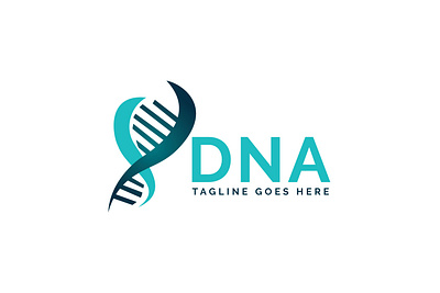 Human DNA and genetic logo design. app branding care design dna forensic gene genetic health illustration illustrator lab laboratory logo medical medical app medical care people science vector