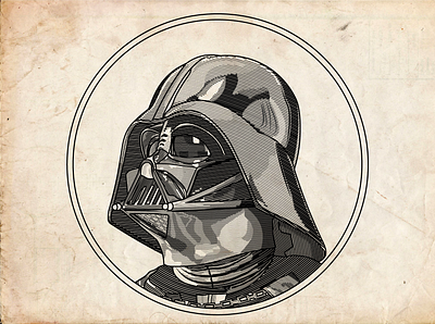 Darth 01 artwork design fan art graphic design illustration line art starwars vector vector art vector artwork vector illustration