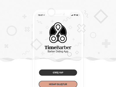 Barber Dating App - Time Barber app appointment barber dating design imagery salesman mobile mobile app osman.work time ui ui ux design ux