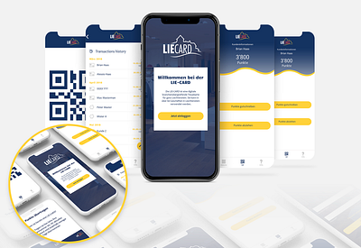 LieCard design perfectorium ui ux web website