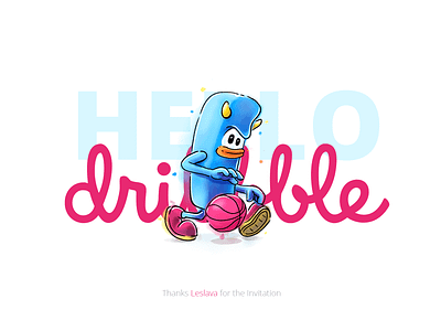 basketball basketball character creature hello hellodribbble monster