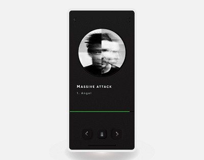 MESMO - music mobile application design design app minimal mobile mobile app modern shot typography ui ux