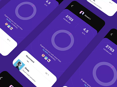 2019·END 2019 animation app card design dimest flame motion ui ux