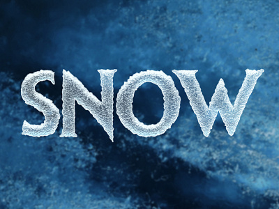 Snow Text Effect christmas text christmas text effect creative effect ice ice effect photoshop photoshop effect snow snow effect text texteffect tutorai