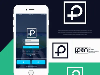 Logo & Pen App Design app design design graphicdesign logo logodesign