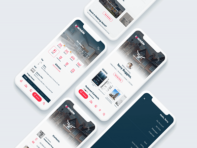 Your Home App app brand dashboard design home housing interface mobile portal ui ui design ux