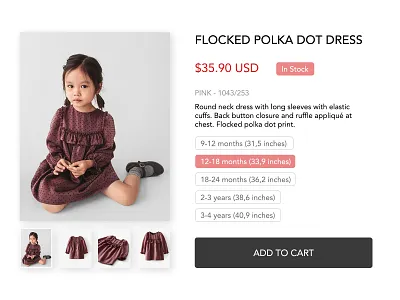 Day 096 - In Stock - Daily UI challenge challenge in stock uidesign ux