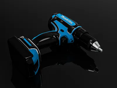 Makita Drill animation app branding design illustration illustrator typography ui ux vector website