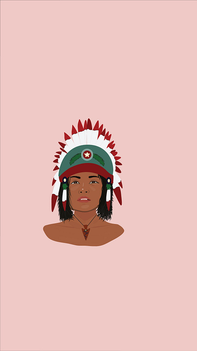 Cheyenne design illustration vector