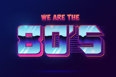 We ARE THE 80's Cover Art