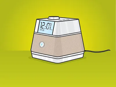 2020 Alarm Clock adobe illustrator alarm clock clock digital digital clock flat design flat vector illustration illustrator modern vector vector art