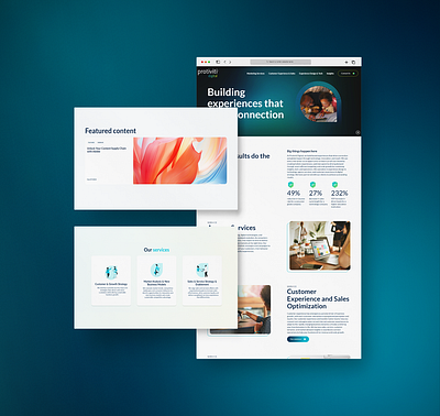 Protiviti Digital Site Redesign branding ui