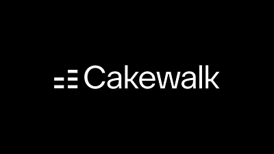 Cakewalk Rebrand audio branding daw digital equalizer graphic design icon identity logo music sound