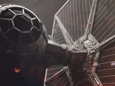 The Imperialists - Style Frames 3d 3d render credit sequence credits design graphic design illustration star wars style frames title design