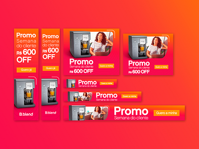 Brastemp - B.blend | Consumers Week ads ambev b.blend brastemp campaign design digital drink machine google google display remarketing retail sale