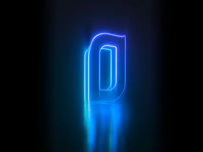 Light 01 blue c4d