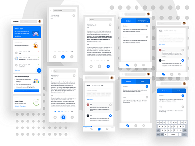 Otter app UI redesign.✏️ app appdesign clean design illustration minimal ui uidesign ux uxdesign