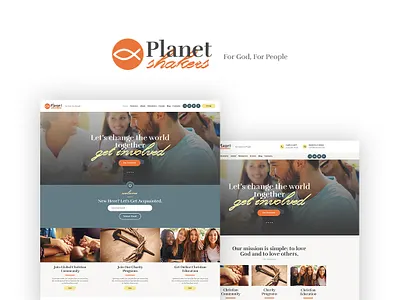 Planet Shakers | Church & Religion WordPress Theme blog blogging business web design webdesign wordpress wordpress design wordpress theme wordpress themes