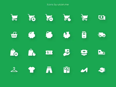 Shopping & Ecommerce Icon Set app buy design ecommerce flat icon icon design icon designs icon set iconography icons icons set illustration online online store purchase shopping store app ui vector