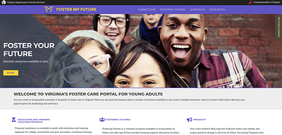 Foster My Future design ux web website