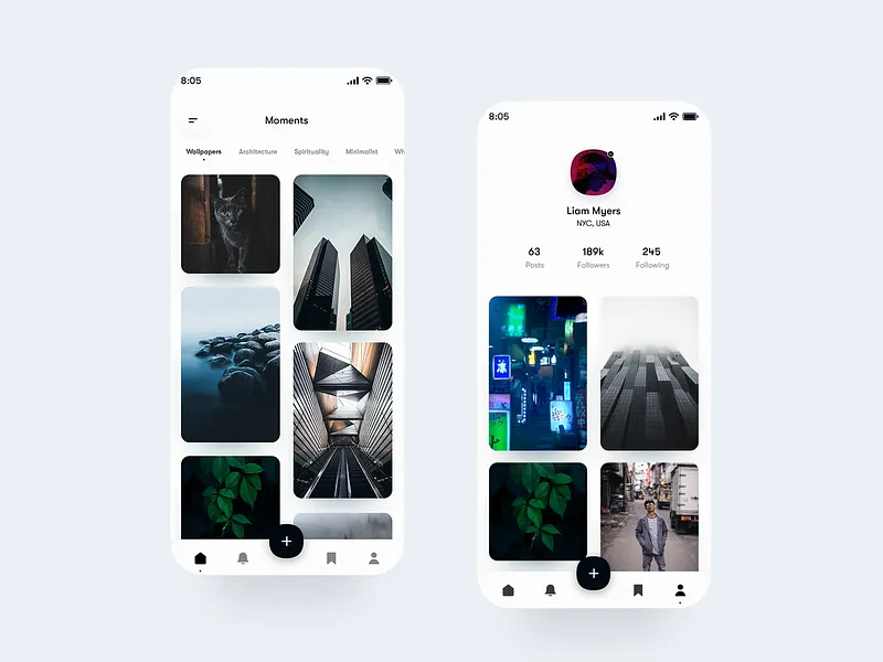 Instagram Redesign designs, themes, templates and downloadable graphic ...