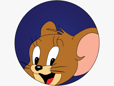 Jerry Illustration ❤ art artwork cartoon character cute design digital disenyart disney draw dribbble graphicdesign illustration illustrator jerry mickey shot tom tomandjerry workart