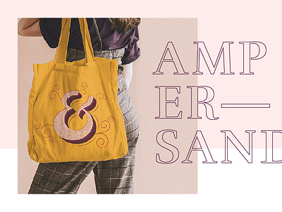 Ampersand ampersand ampersand art ampersand design ampersand illustration ampersand lettering ampersand typography ampersands doodle et et lettering et typography illustration nicaragua swirl swirls texture tote bag totebag