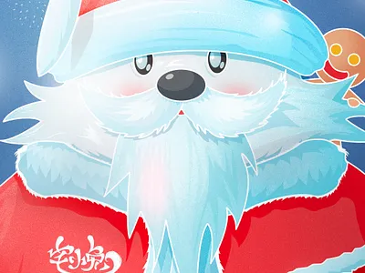 宅小兔的圣诞 12月25日 design illustration illustrations merry christmas painting rabbit snow 圣诞节 宅小兔 插画