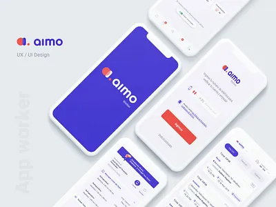 Worker Design design ui uiux ux