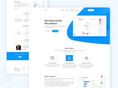 SAAS Product Landing Page dashboard free istiakui landing page minimal minimalist modern website product home page saas saas design saas landing page saas website software ui ux website