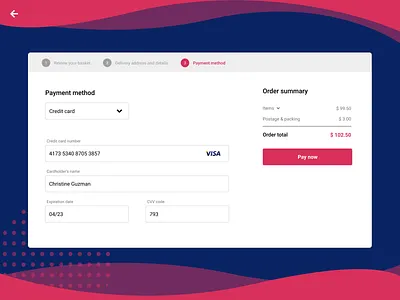 Checkout page concept #DailyUI 002 checkout dailyui dailyui 002 design figma minimal ui ux web