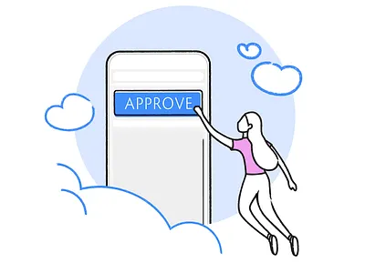 In the Clouds canada character clouds doiron flat illustration jeremie doiron moncton