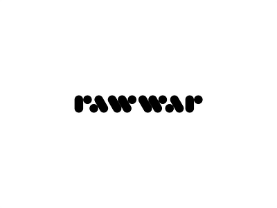 Play With Type - RawWar army branding brandits logo minimal play raw type typeface typography vector war