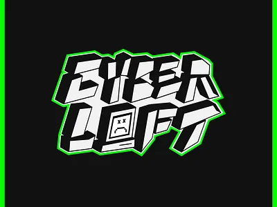 Cyberloft Wordmark Design 90s art brand design illustration logo design logo design branding logo design concept logo designer logos wordmark wordmark logo