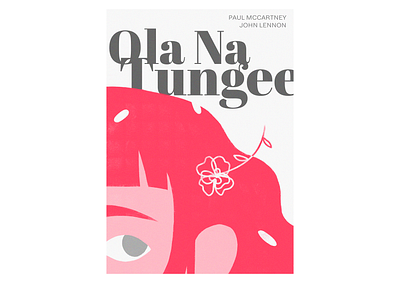 Ola Na Tungee 2 beatles design eleanor rigby flat graphic design graphicdesign illustration illustrator photoshop website