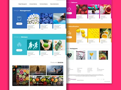 blog design for Phihealth blog blog design clean creative design dribbble health interface interfacedesign layout medicine minimal web web design website