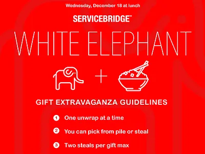 white elephant invitation invitation red white white elephant