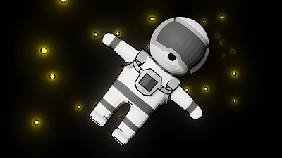 Freestyle Astronaut astronaut astronomy blender3d lowpoly lowpolyart nasa space spacex stars
