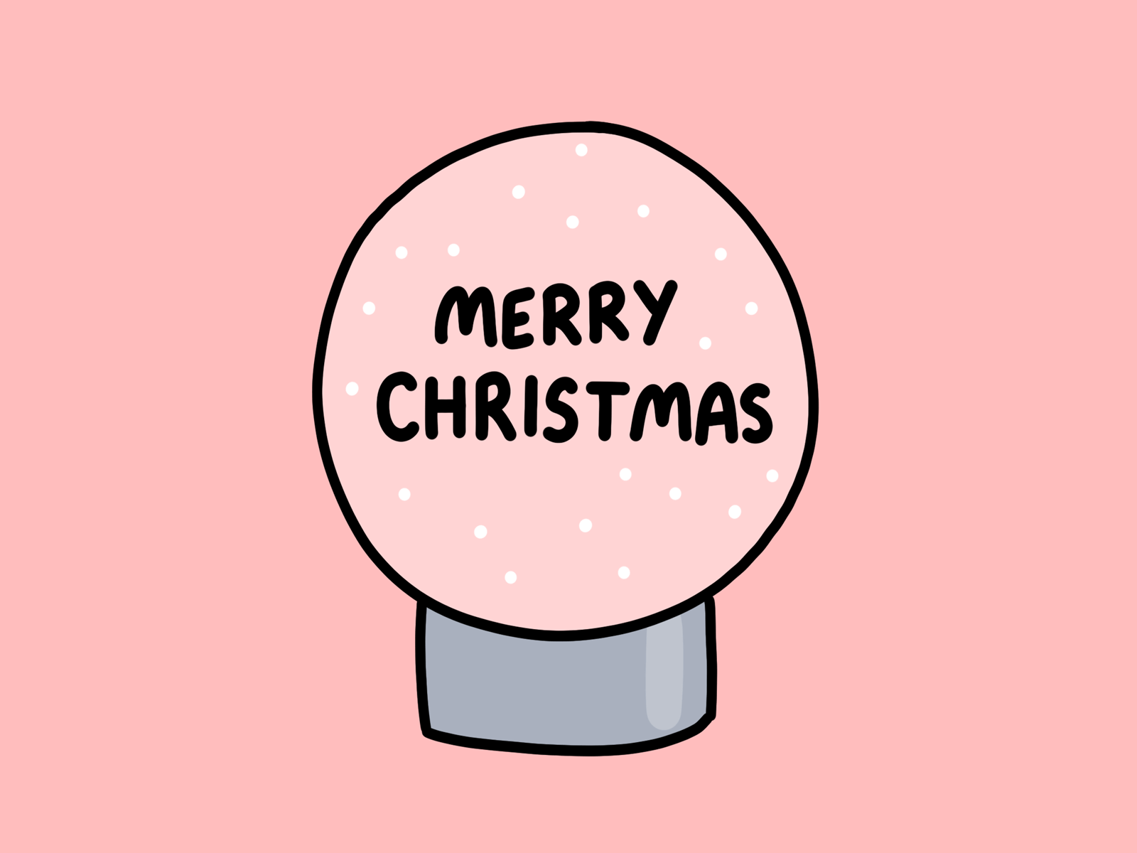 Happy Holidays 2d blob cel animation christmas christmas card frame by frame gif goop hanukkah happy holidays seasons greetings shake smear snow snow globe type