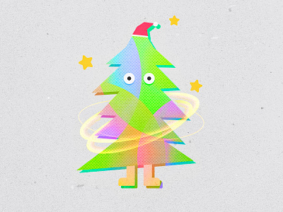 Merry Christmas color design illustration merry xmas visual