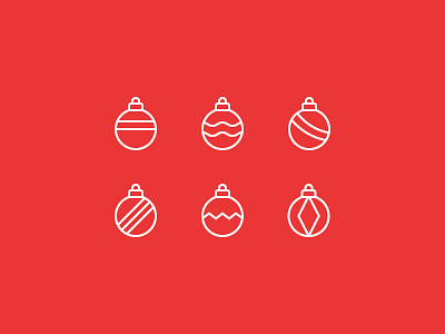 Christmas balls Icons balls celebrate celebration christmas christmas tree icon icons new year party perfect pixel red tree ui