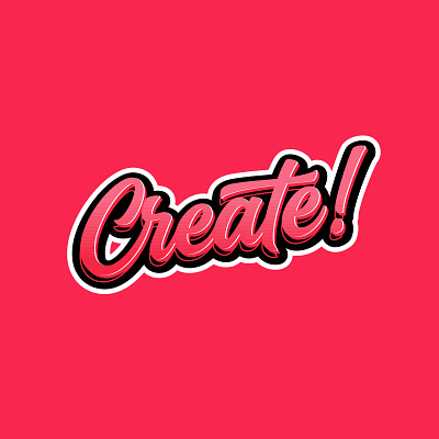 Create Lettering calligraphy lettering lettering logo logotype logotype design typography