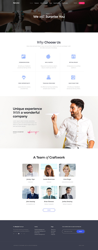 San Jose WordPress Theme agency branding business creative design gallery illustration mobile modern portfolio print product design responsive typography webdesign webdevelopment wordpress wordpress development