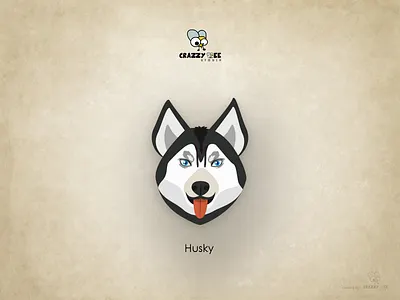 Geometric animal heads animal animation character flat game art icon illustration illustrator logo minimal ui vector