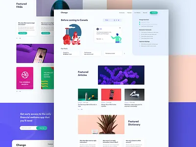 Web Design Project art direction digital art illustration landing page manypixels ui design unlimited design visual identity web design web page design