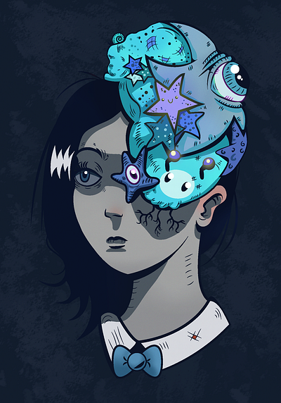 the constellation design flat illustration vector