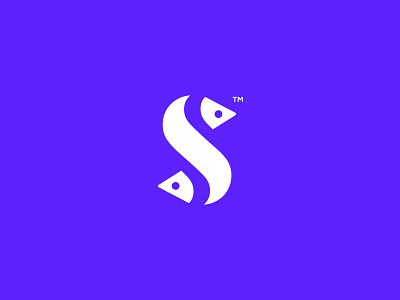 S+fish unused concept animal blue brand branding fish fishing identity logo logomark minimal s letter s logo sea simple symbol typography unused unused logo