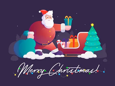 MERRY CHRISTMAS & HAPPY NEW YEAR 2020 celebration design christmas card design holiday inspiration design holidays card ideal design illustration